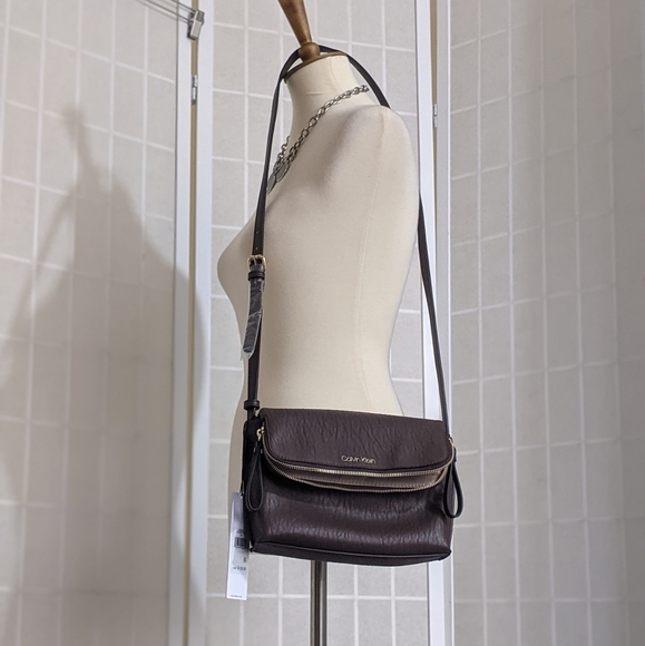 Calvin Klein Handbags - Calvin Klein brown cross body bag New